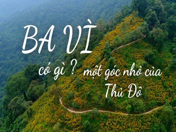 Ba Vì có gì chơi? Khám phá những điểm đến hấp dẫn
