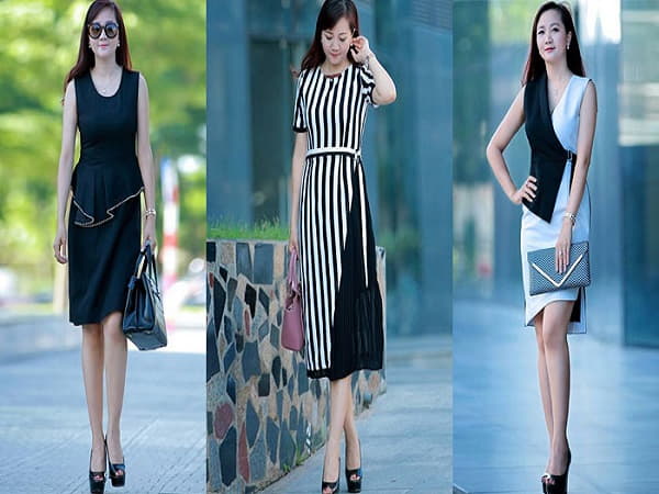 Chất liệu và kiểu dáng trong thời trang trung niên